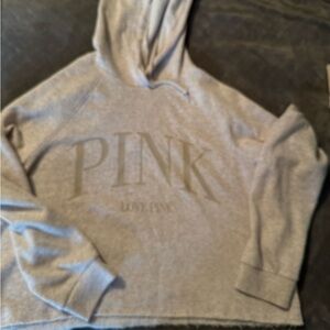Pink half hoodie